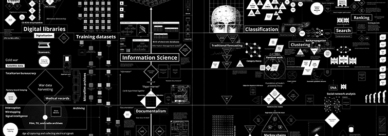 Abstract image oh black horizontal lines