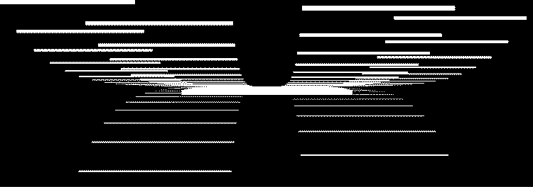 Abstract image of white horizontal lines